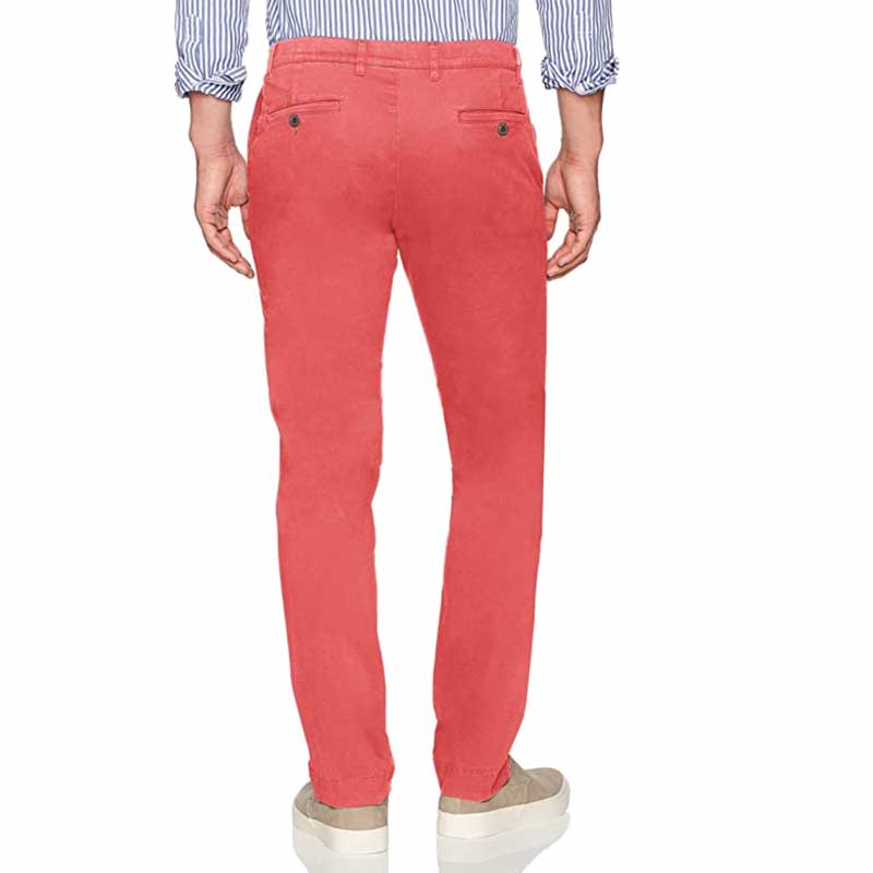 Red shop khaki pants